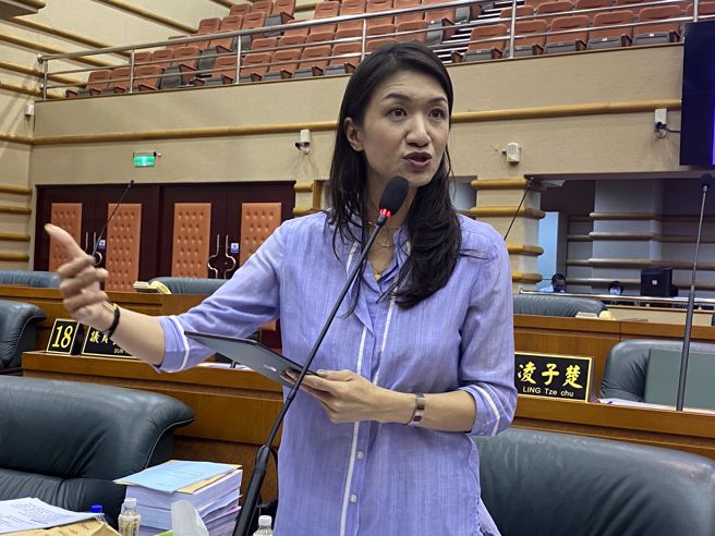 嘉义市「漂亮宝贝」美女议员戴寧被控以胞弟及亲友当人头诈领助理费。（资料照，廖素慧摄）