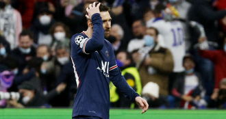 足球》巴黎名將痛批梅西歐冠表現：他竟在場上散步