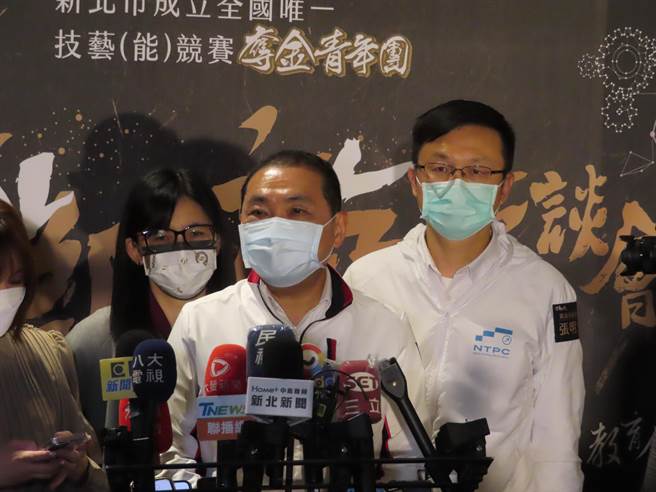 新北樹林線土城段今再流標 侯友宜：盼廠商願意一起合作。（葉德正攝）