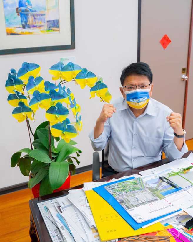 屏东县长潘孟安。（图片摘自潘孟安脸书）