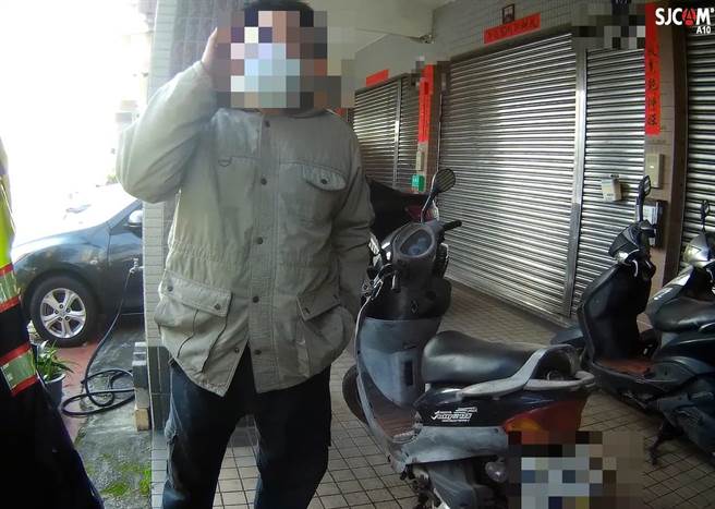 陈男的机车不翼而飞紧急报警，原来是同事骑错车。(警方提供)