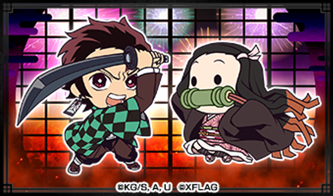 期间内登入可以获得热门角色「灶门炭治郎」「灶门祢豆子」