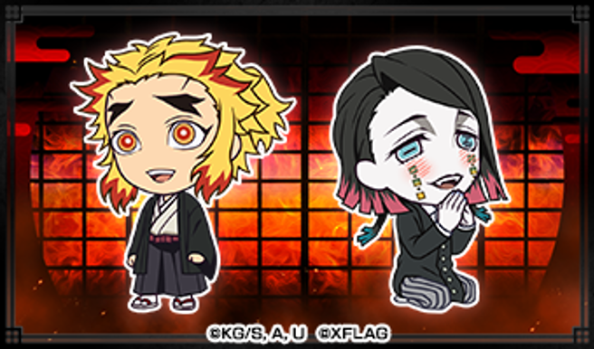 「炼狱杏寿郎」「宇髓天元」等合作活动限定讚贴图登场