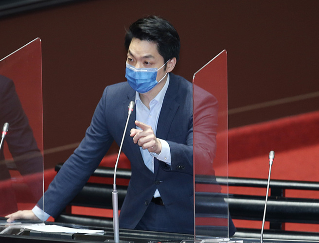 國民黨立委蔣萬安。（姚志平攝）