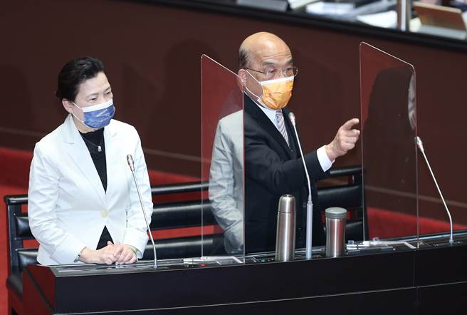 行政院長蘇貞昌。（姚志平攝）