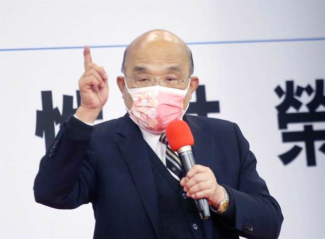 行政院長蘇貞昌。（資料照／范揚光攝）