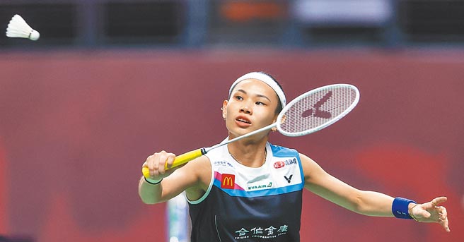 戴资颖昨以15比21、18比21不敌高桥沙也加。（Badminton Photo提供）