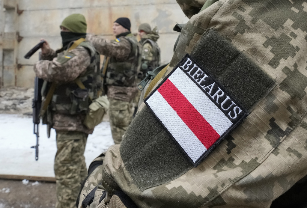 乌克兰一名安全领导官员昨天警告白俄罗斯，勿出兵乌国。图/美联社(photo:ChinaTimes)