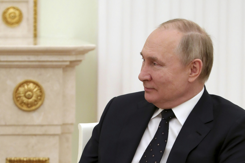 俄罗斯总统蒲亭（Vladimir Putin）。 图/美联社(photo:ChinaTimes)