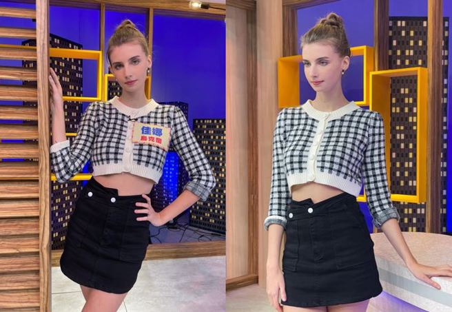 住在台湾的乌克兰网红林佳娜心繫家乡。（图／取自林佳娜脸书）