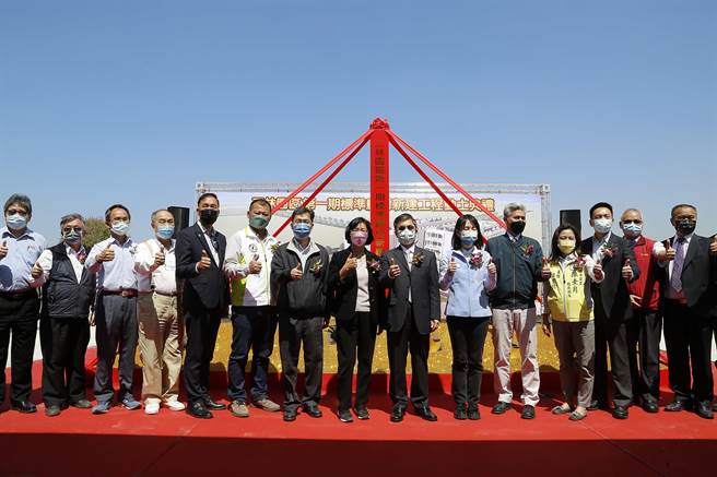 未来二林标准厂房工程完工后，预估可提供约1000个就业机会，创造约百亿元年产值。（中科提供／卢金足台中传真）