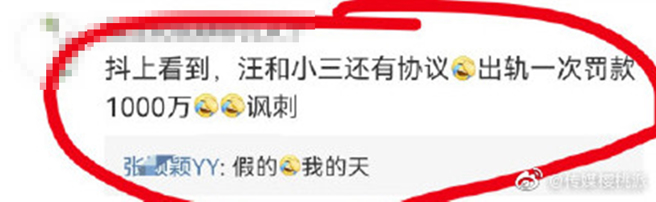 张颖颖否认有严格家规传闻。（图／翻摄自微博）