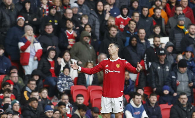 C罗 不满被贬任板凳球员拒绝上阵（图片来源︰达志影像）