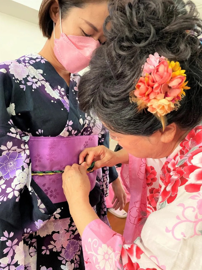 【柚の馆】体验日式浴衣着装。(图/行遍天下)