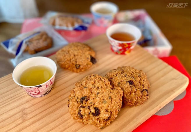 三层崎花海维也纳专业烘焙坊-薰衣草手工饼乾。(图/行遍天下)