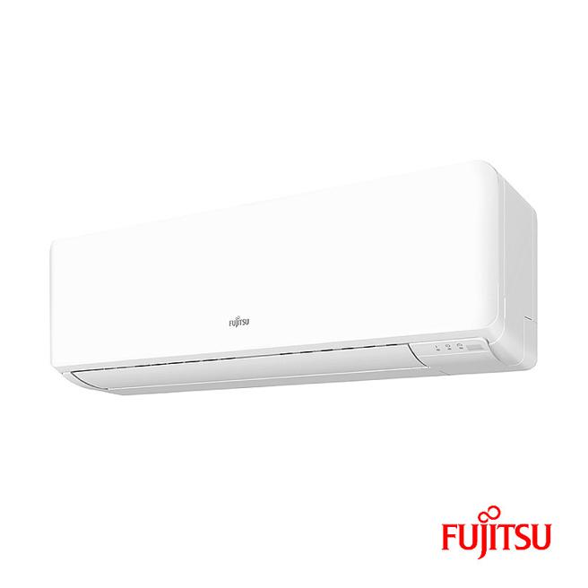 全國電子的富士通一對一壁掛變頻冷專AOCG028CMTB／ASCG028CMTB，原價2萬7780元，特價2萬6480元，享原廠現折2000元，再享原廠好禮2選1。（全國電子提供）