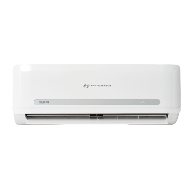 燦坤的聲寶一對一變頻單冷空調AU-CF28D，會員價2萬3900元，促銷價1萬9900元，享好禮4選1優惠。（燦坤提供）