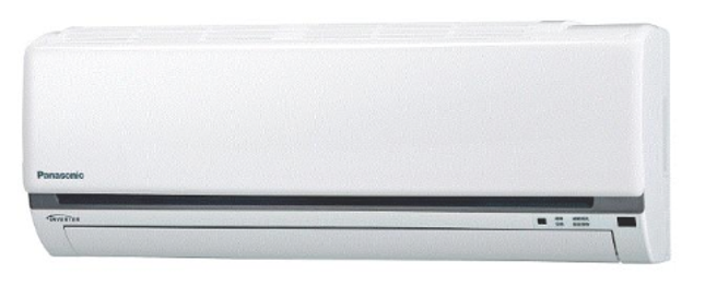 神腦國際的Panasonic 標準型K系列 3-4坪變頻冷暖空調CS-K22FA2／CU-K22FHA2，定價2萬4200元，促銷價2萬1780元。（神腦國際提供）