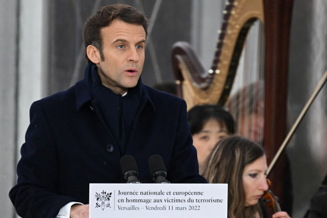 法国总统马克宏（Emmanuel Macron）(图/路透)