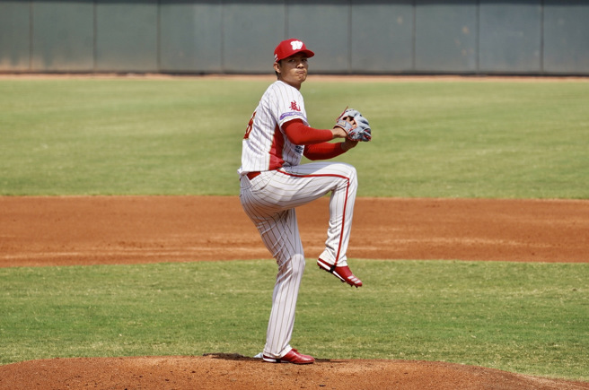 味全龙王维中。（味全龙提供）