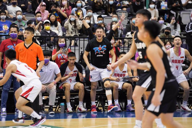 光復高中隊史首度晉級到HBL男子組冠軍賽。（高中體總提供）