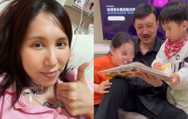余苑綺癌症復發3次，讓余天倍感心疼。（圖／FB@余苑綺）