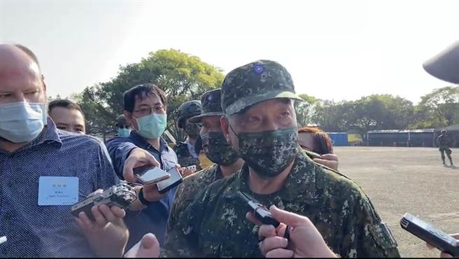 視導新式教召  邱國正：後面教召會跟此步調走。曾薏蘋攝