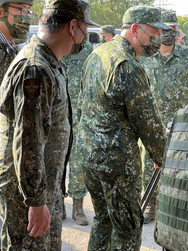 視導新式教召  邱國正：後面教召會跟此步調走。曾薏蘋攝