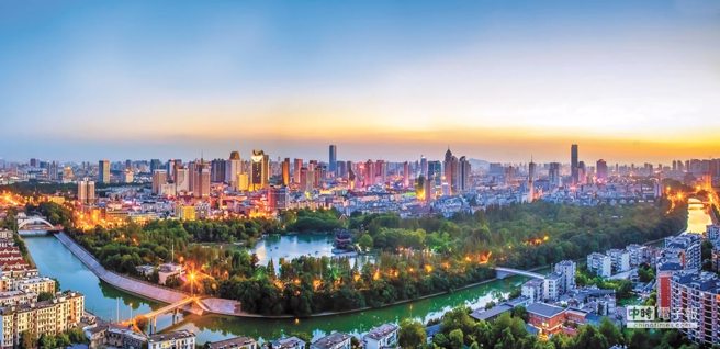 合肥市環城風光。（合肥市政府提供）
