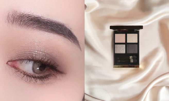 TOM FORD高級訂製四格眼盤#35 ROSE TOPAZ。（圖／品牌提供）