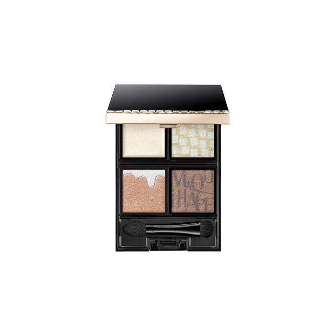 從17款色選，選出最喜歡的4色，組合成最有個人風格的熱戀巧克力拼色眼影盤。（圖／品牌提供）