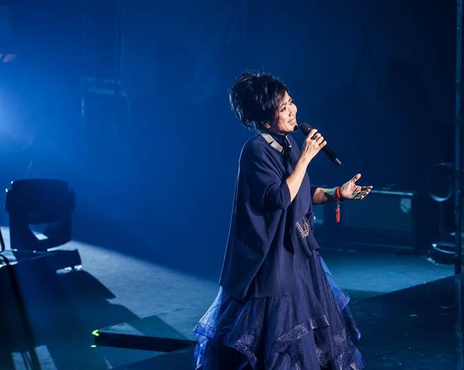 齐豫出道44年今晚首度公开演绎日文歌。（罗永铭摄）