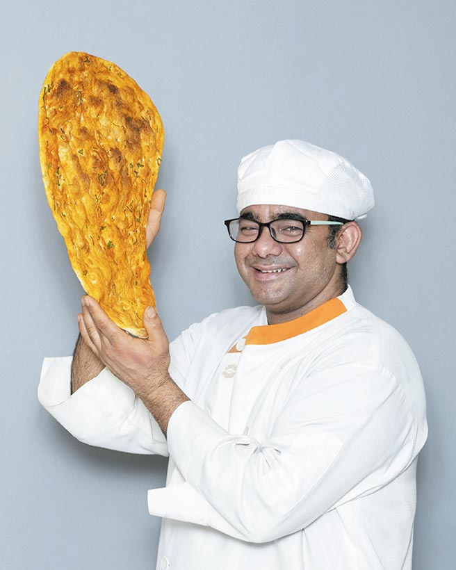 印度主厨拉克什（Rakesh Semal）  　图／台北远东香格里拉饭店