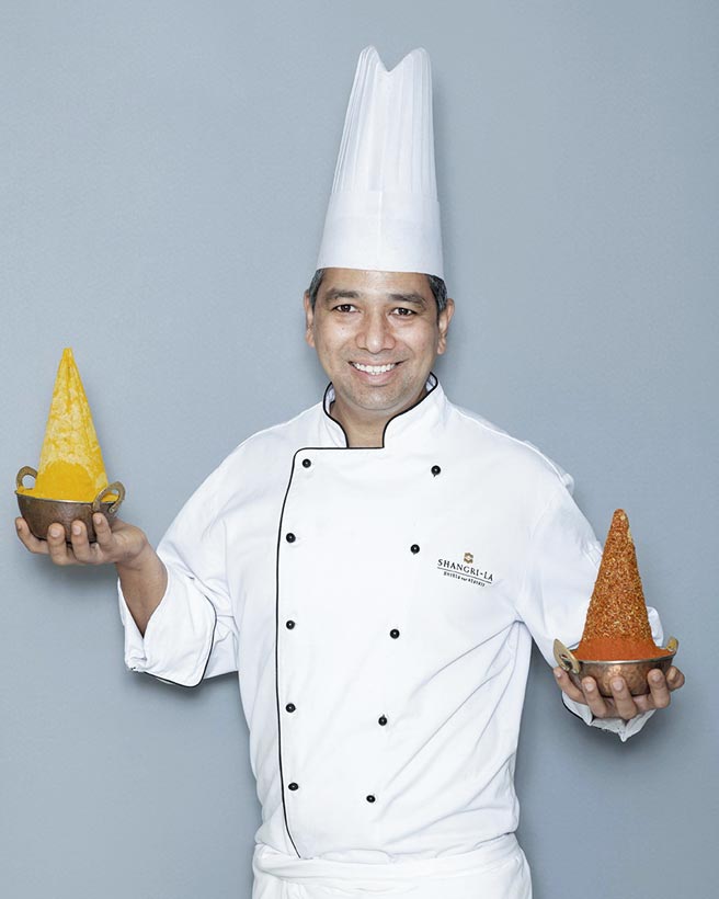 印度主厨罗瓦特（Shiv Rawat）　图／台北远东香格里拉饭店