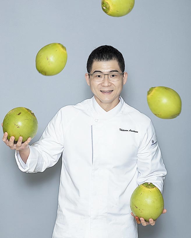 台北远东香格里拉酒店行政主厨陈帝昕（Thitisorn Amatasin）是泰国籍。　图／台北远东香格里拉饭店