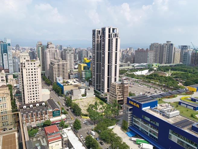 中科特区具品牌加持的个案，房价将挑战6字头新高。图／曾丽芳