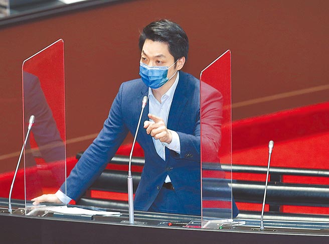 立委蔣萬安昨受訪說，在他心中只有全民合，沒有藍白合。（姚志平攝）