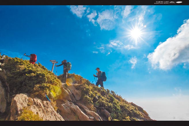 合欢西北是许多登山客的必访之处。（AOA登山队提供）