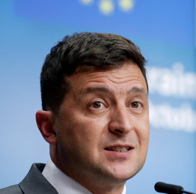   根據以色列12頻道（Channel 12）報導，澤倫斯基（Volodymyr Zelensky）昨天對記者說，耶路撒冷是烏克蘭和俄羅斯舉行停火談判具有建設性的地點。(圖／路透社)