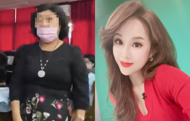 张龄予觉得老师竟用权势欺压学生，支持学生据理力争。（图／YT影片截图；FB@张龄予）