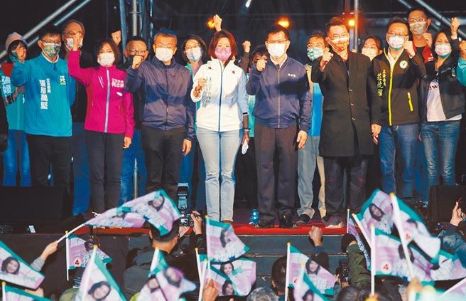 去年底4项公投、补选、罢免案，民进党皆告捷，民进党内对2022县市长选情似乎没有之前悲观。图为先前台中市第2选区立委补选的画面。（本报资料照片）