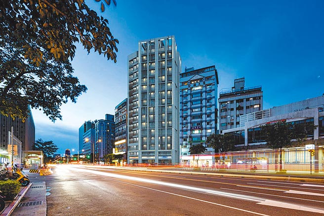 富享荣华外观3D合成示意图。（业者提供）