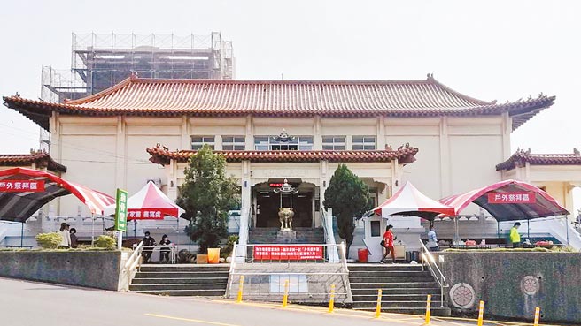 清明节将到，嘉义市纳骨堂12日起开放民眾入内祭祀。（嘉义市政府提供／张亦惠嘉市传真）