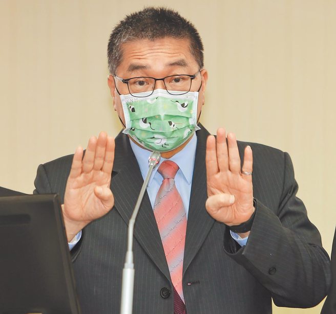 内政部长徐国勇。（本报资料照片／季志翔摄）
