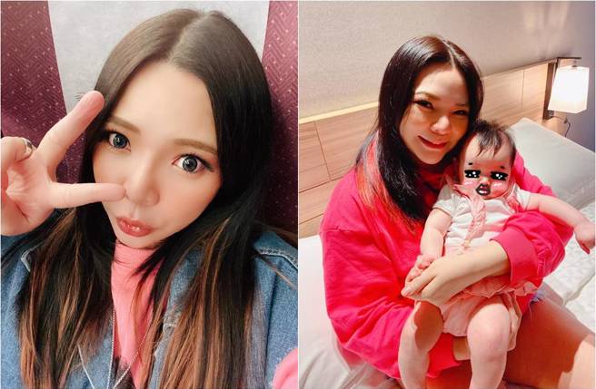 小甜甜不吝啬分享育儿日常。（图／小甜甜 张可昀脸书）