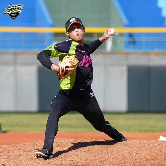 樂天桃猿陳冠宇。（資料照，樂天桃猿提供）