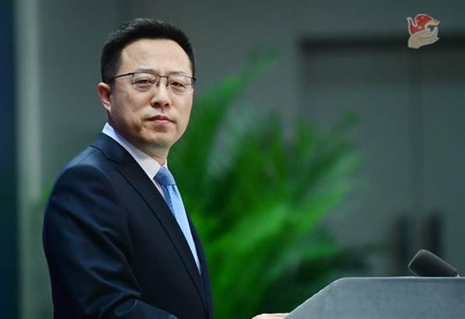 大陆外交部发言人赵立坚。（图／大陆外交部）