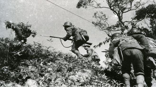 郑作民率第九师于崑崙关舍身掩护受困官兵和百姓突围，不幸遭敌机中弹为国捐躯。（图／庄秉汉）