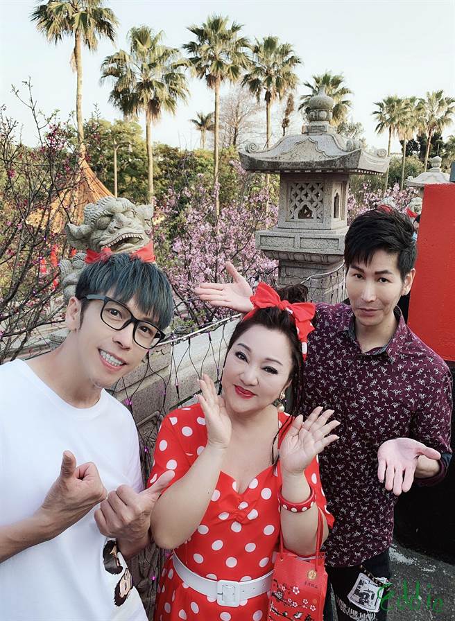 白冰冰带子弟兵「台一线」主持。经纪人提供