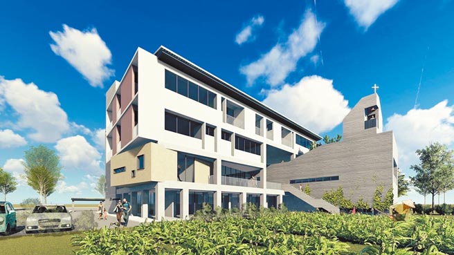 彰化县喜乐小儿麻痹关怀协会筹建伯立欧家园，过程却一波三折，目前已完成建筑设计书图，不过工程经费已经从原先1.6亿元飙涨到近2亿元。（协会提供／谢琼云彰化传真）